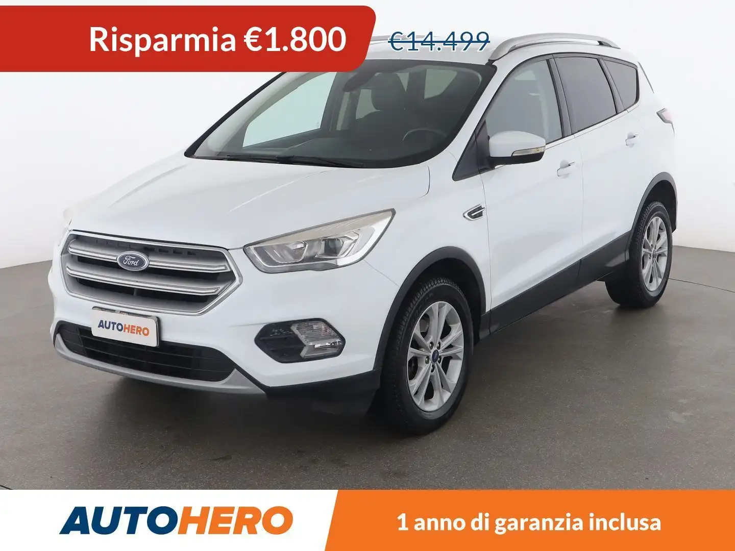 Ford Kuga 1.5 TDCi Titanium 120 CV Wit - 1