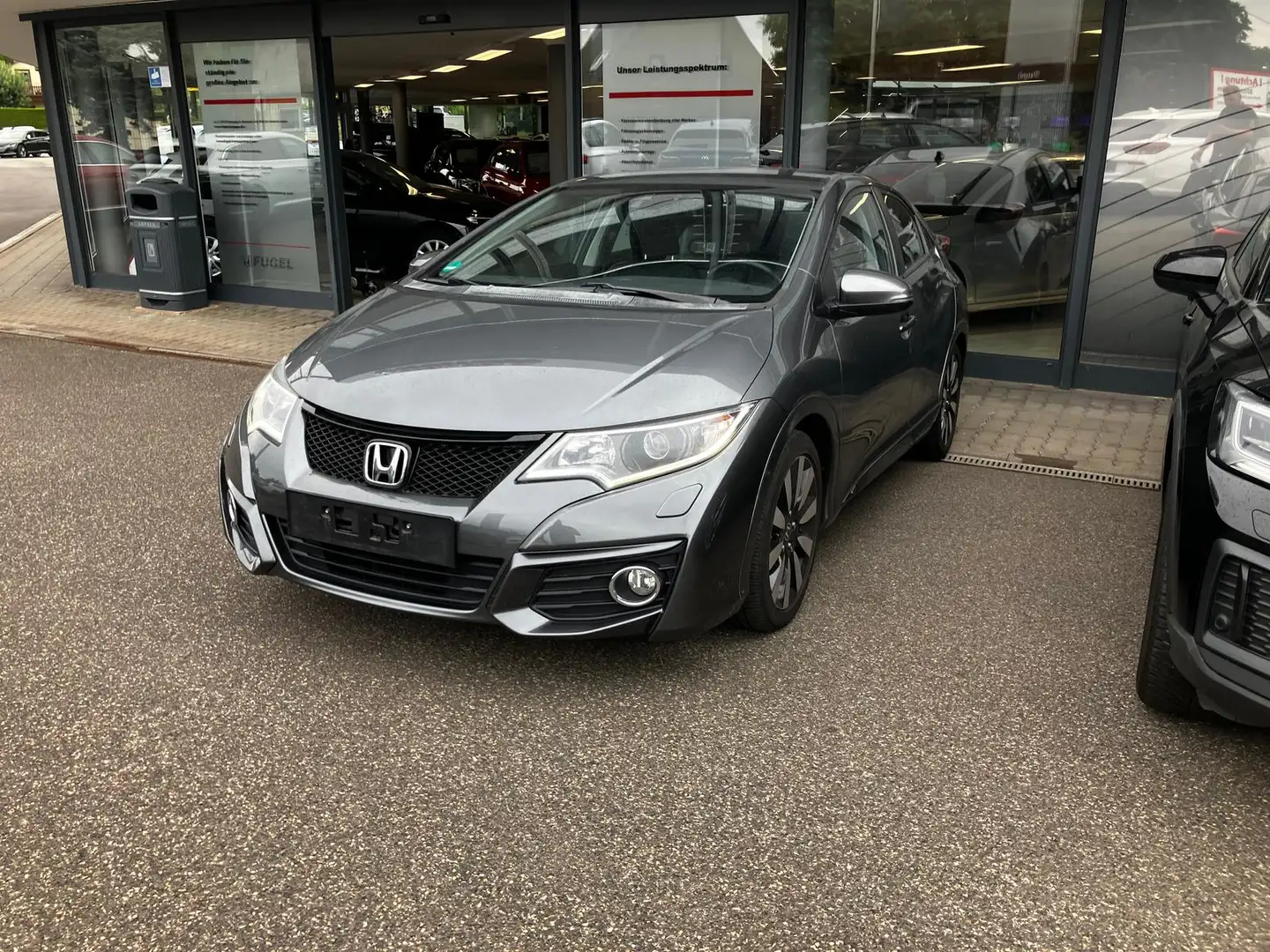 Honda Civic 1.8 i-VTEC 1.8 Elegance SHZ|Temp.|RFK Grau - 2