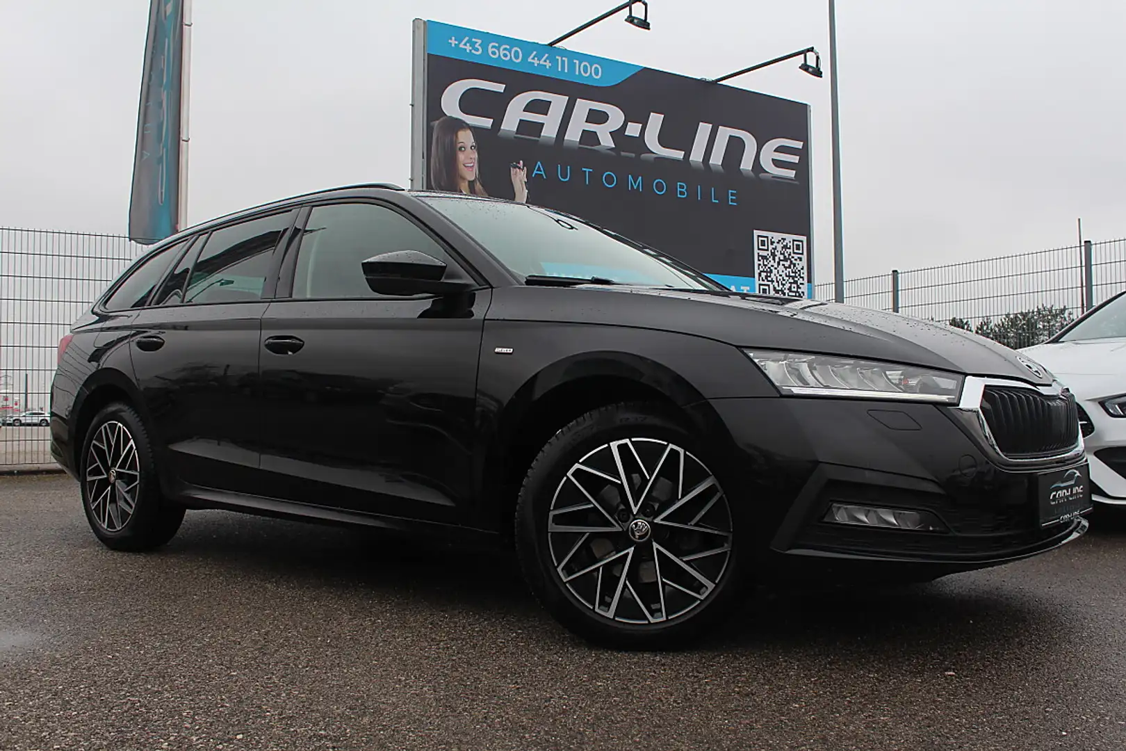 Skoda Octavia Combi 2,0 TDI Clever DSG AHK, Kamera, Massage, ... Schwarz - 1