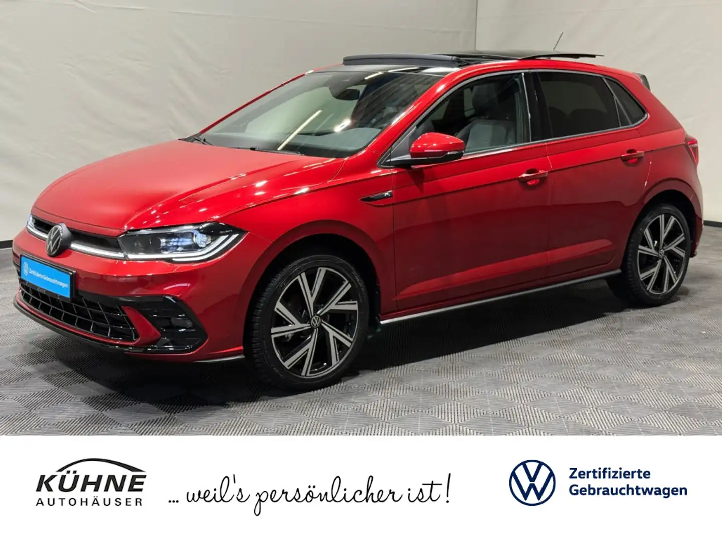 Volkswagen Polo R-Line 1.0 TSI DSG | MATRIX KAMERA PANO ACC Rot - 1
