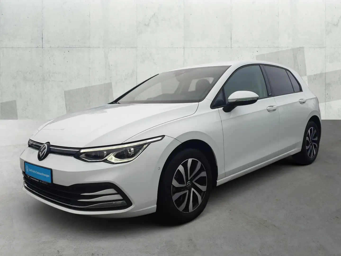 Volkswagen Golf VIII 1.5 TSI ACTIVE +STHZ +IQ.LIGHT +ACC +NAVI +S Weiß - 2