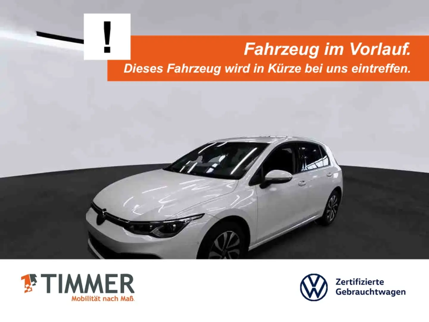 Volkswagen Golf VIII 1.5 TSI ACTIVE +STHZ +IQ.LIGHT +ACC +NAVI +S Weiß - 1