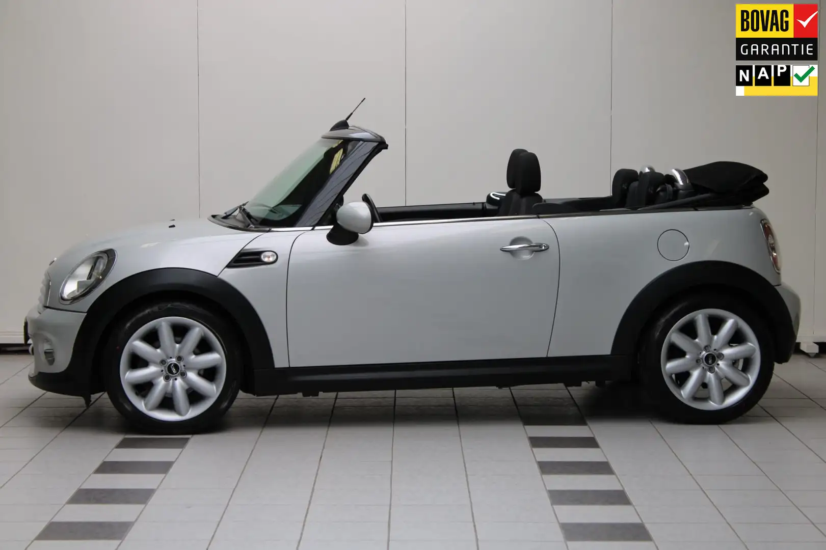 MINI One Cabrio Mini 1.6 Pepper*Airco*Nap* Beyaz - 1