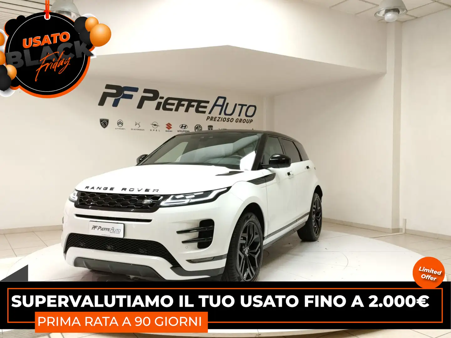 Land Rover Range Rover Evoque - Range Rover Evoque 2.0D I4-L.Flw 150 CV Bianco - 1