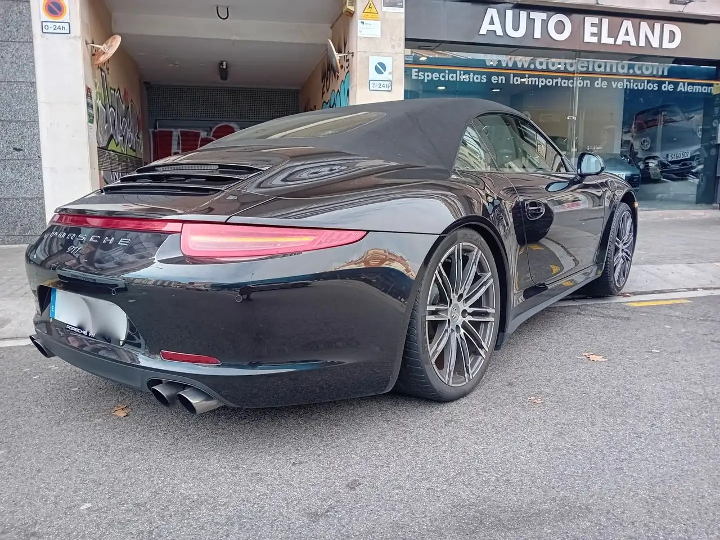 Porsche 991 Carrera 4 Cabriolet PDK Negro - 1