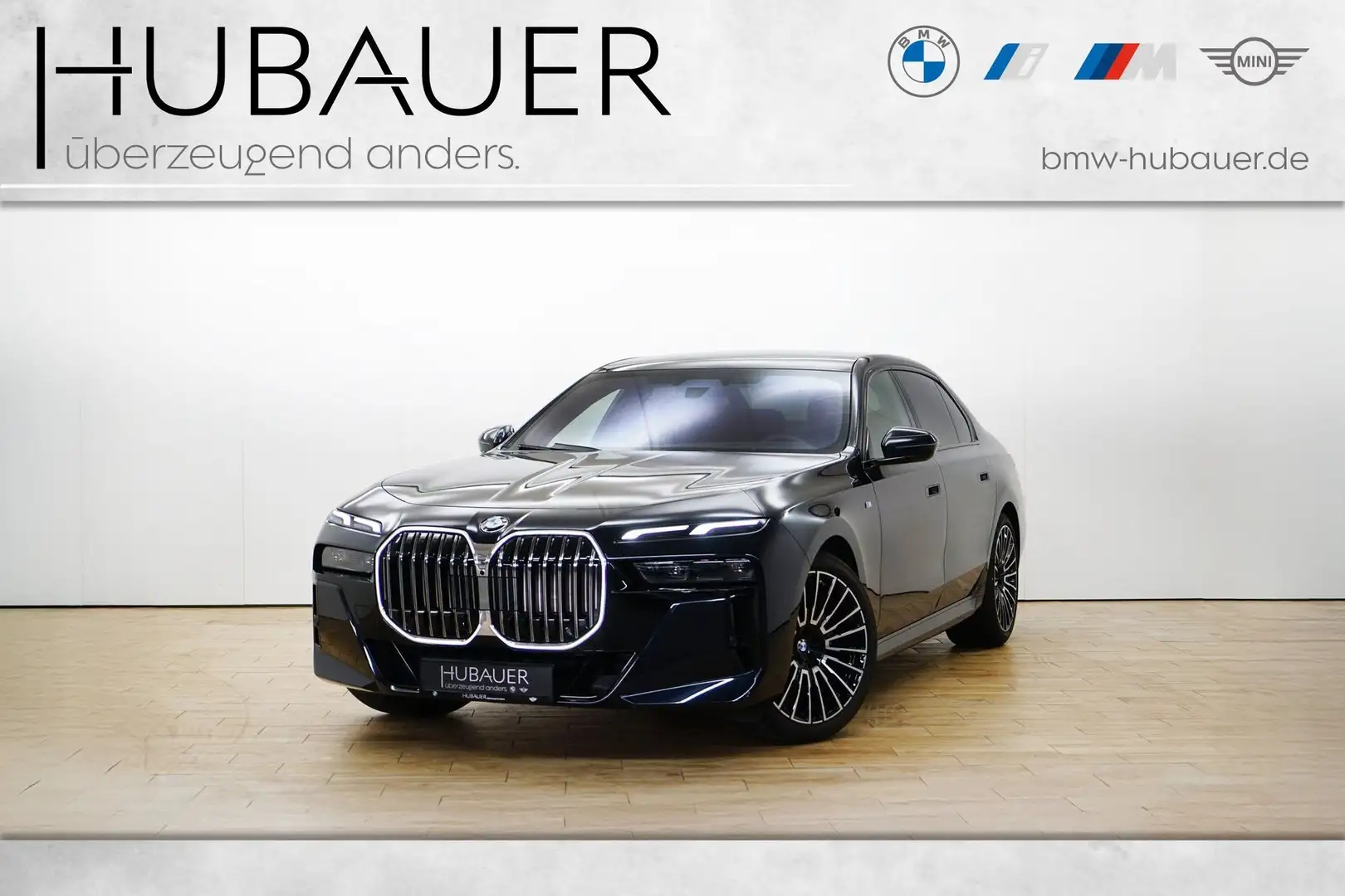 BMW 740 d xDrive Limousine [M Sport, Standhz., Pano] Zwart - 1
