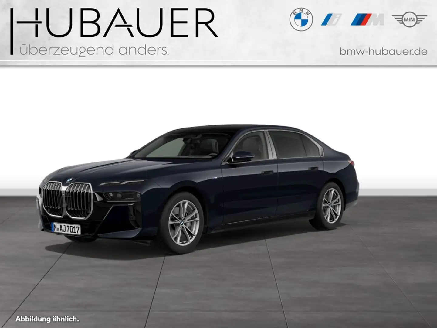 BMW 740 d xDrive Limousine [M Sport, Standhz., Pano] Schwarz - 1
