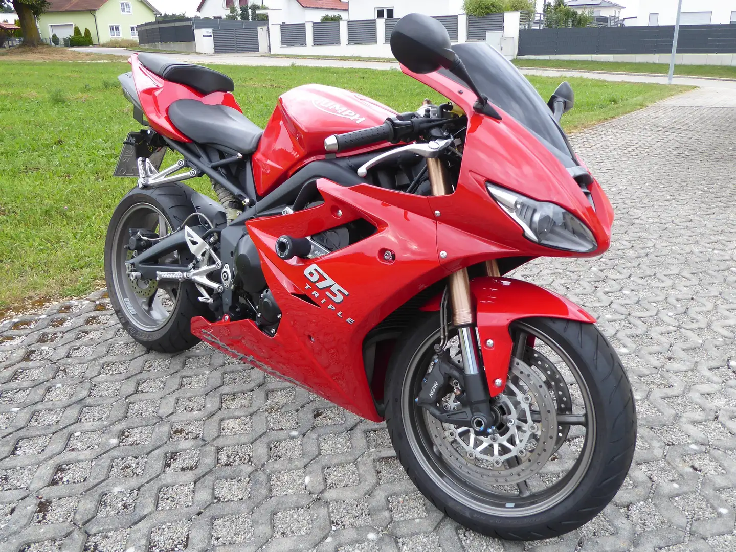 Triumph Daytona 675 D67LC Rouge - 1
