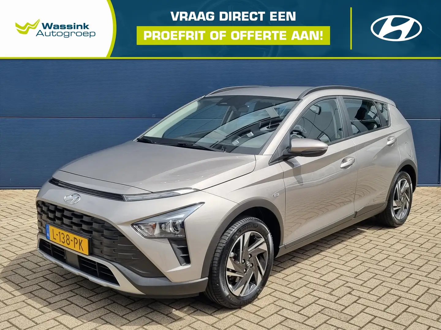 Hyundai BAYON 1.0 T-GDI 48V 100PK Comfort Smart | Navigatie | Ca Grijs - 1