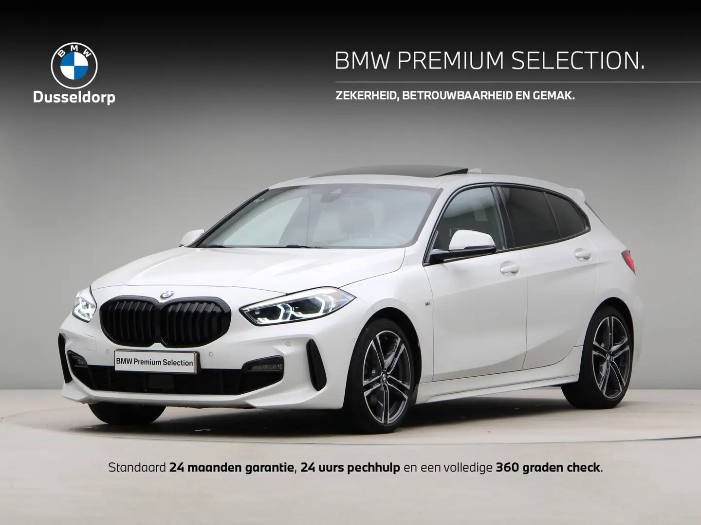 BMW 118 1 Serie 118i Exe M-Sport Aut. Blanc - 1