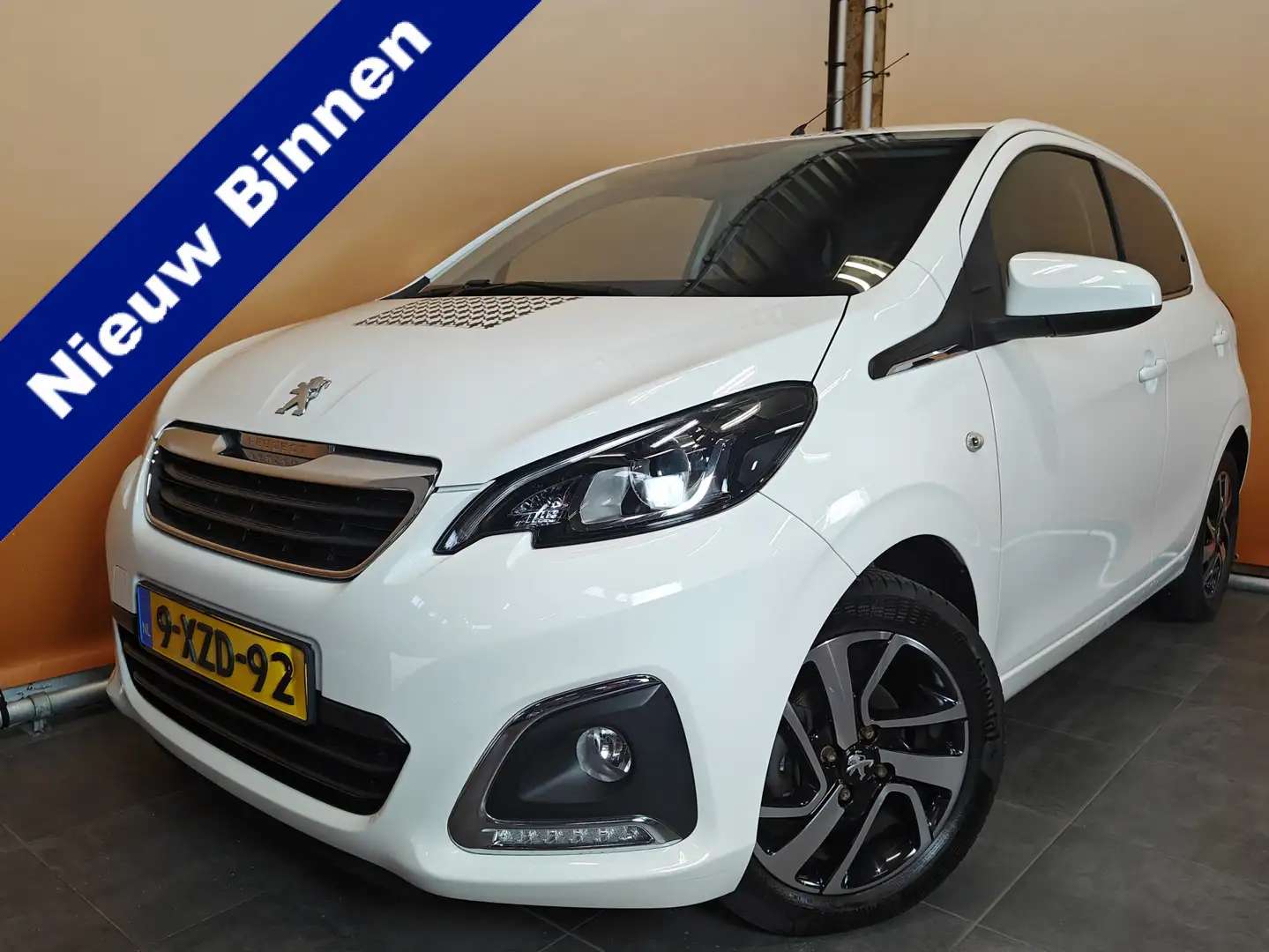 Peugeot 108 1.2 VTi Allure leer | 5 deurs | dealer ond | camer Blanc - 1