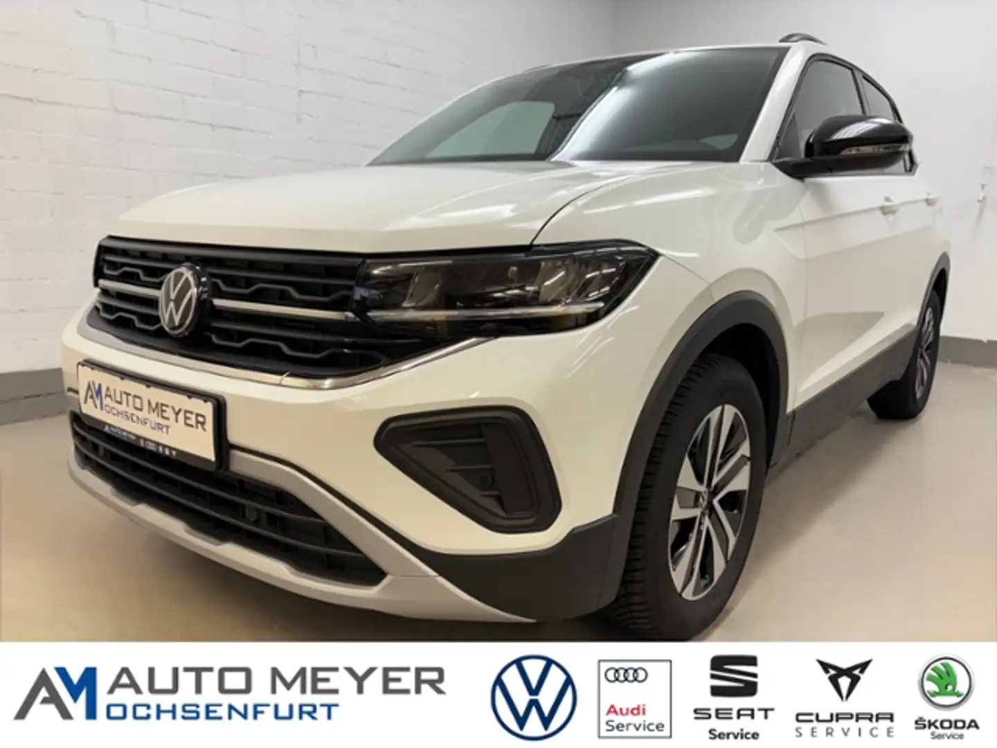 Volkswagen T-Cross ENERGY 1.0 l TSI DSG Navi AHK Kamer LED Ganzjahre Blanc - 1