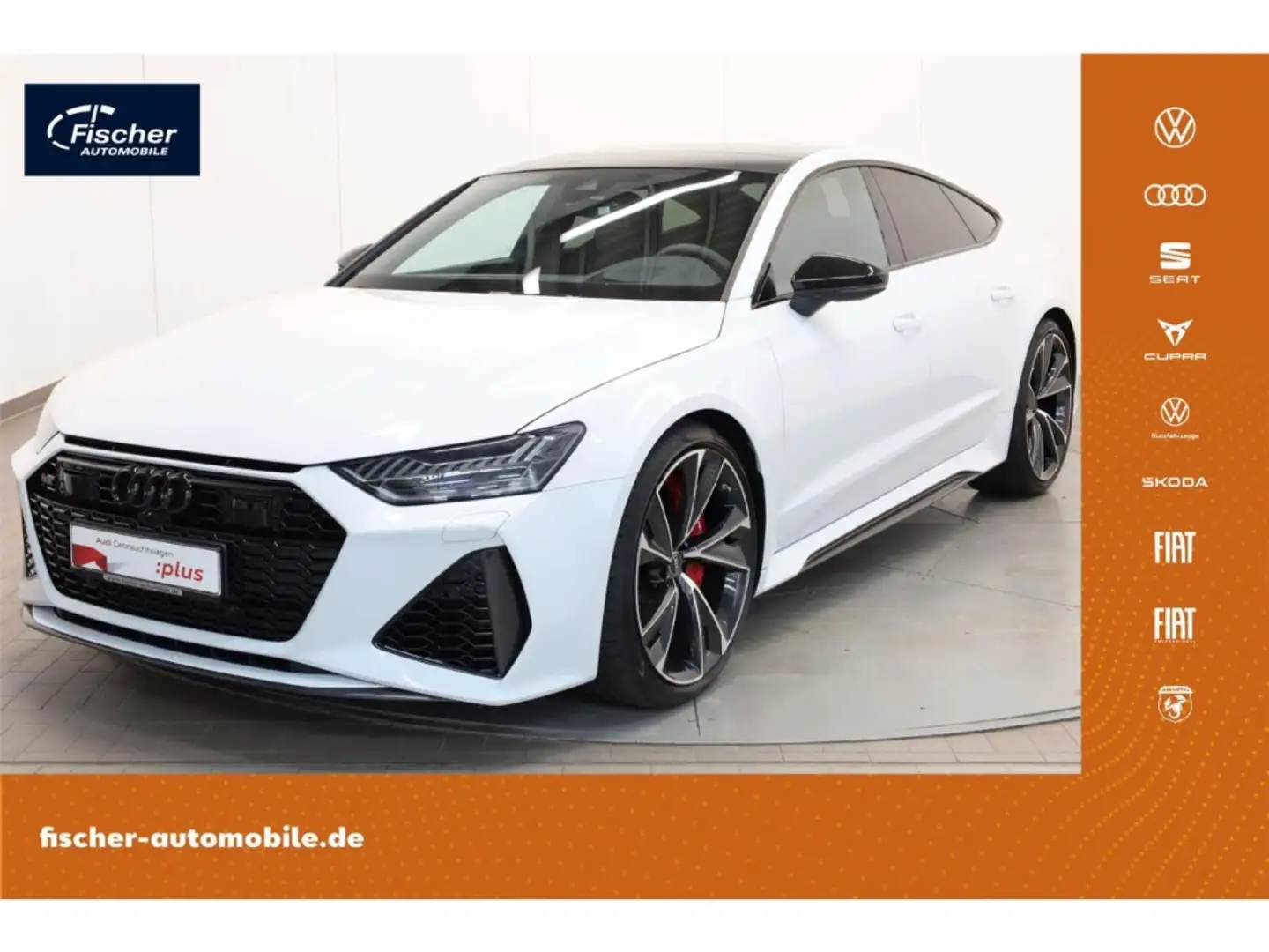 Audi RS7 Sportback 4.0 TFSI qu. Keramik/P-Dach/22'' White - 1