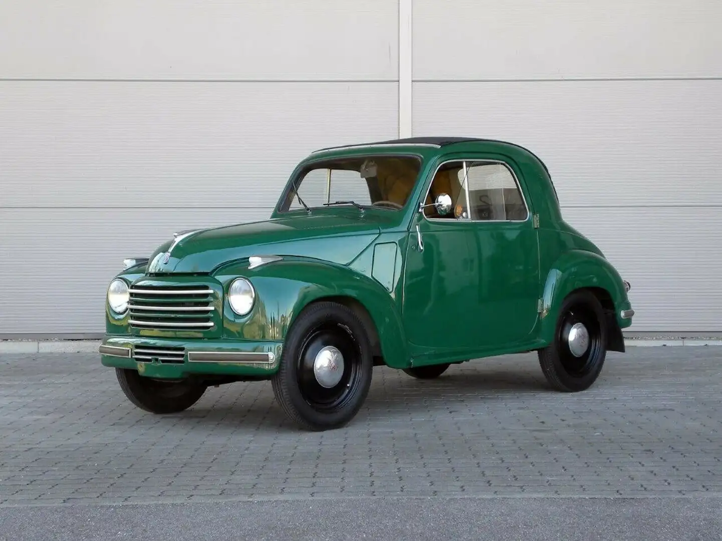 Fiat 500 C "Topolino" Yeşil - 1