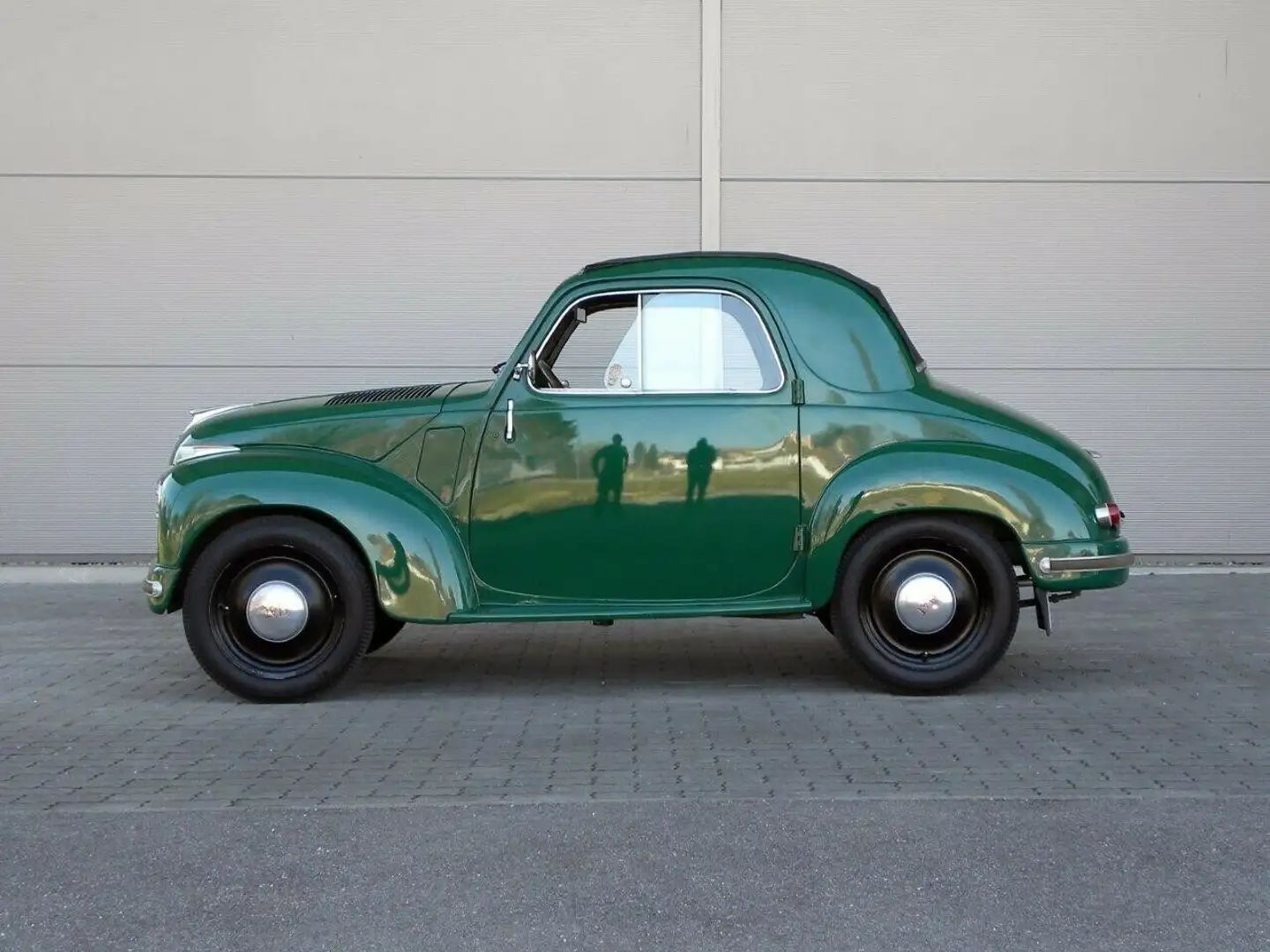 Fiat 500 C "Topolino" Зелений - 2
