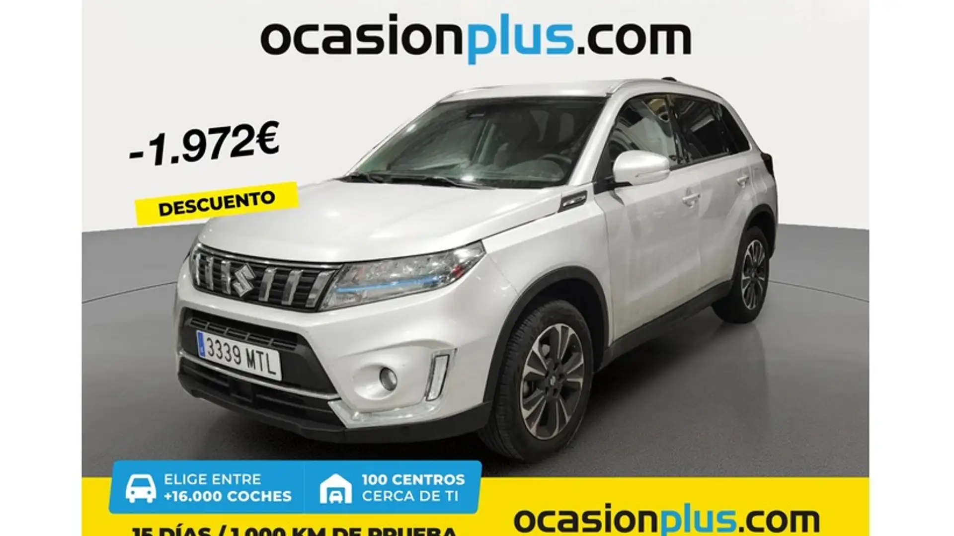 Suzuki Vitara 1.4T GLX Mild Hybrid Plateado - 1