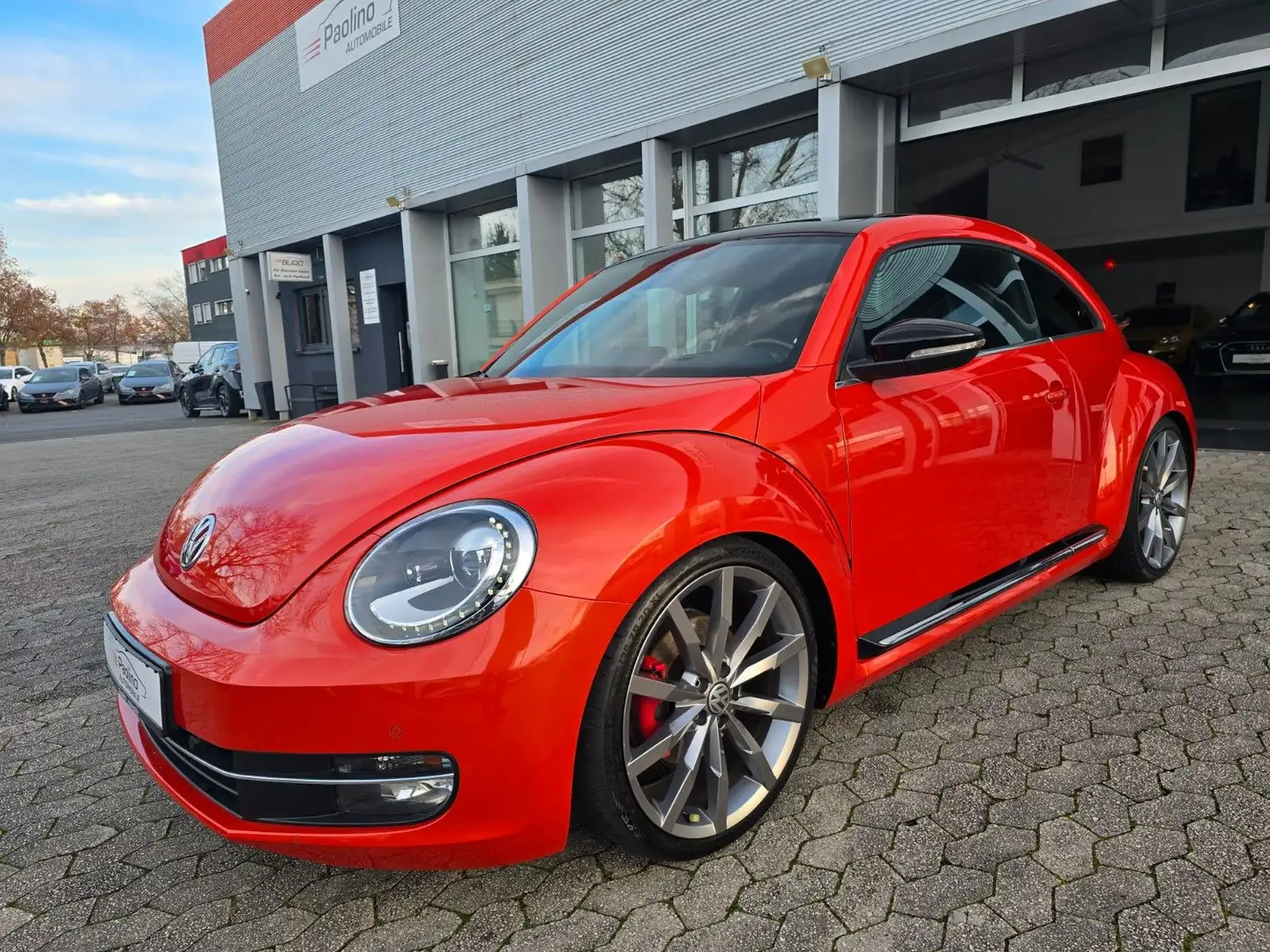Volkswagen Beetle Lim. Exclusive Sport *20 Zoll*Pano*Leder Orange - 1
