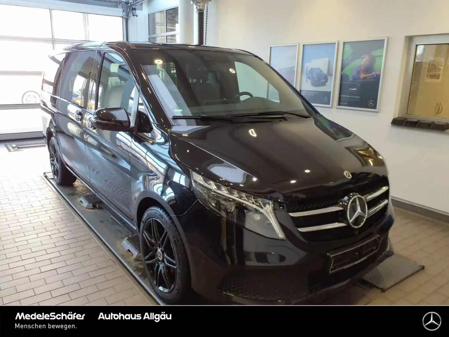 Mercedes-Benz V 300 V 300 L 4MATIC AVANTGARDE AIRMATIC AHK DISTRONIC Noir - 2
