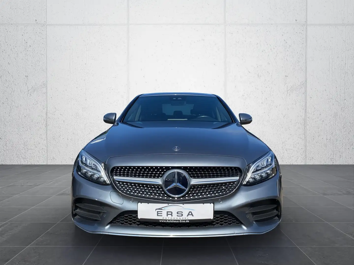 Mercedes-Benz C 160 *AMG-Line*Comand*LED*RFK*Burmeser* Gris - 2