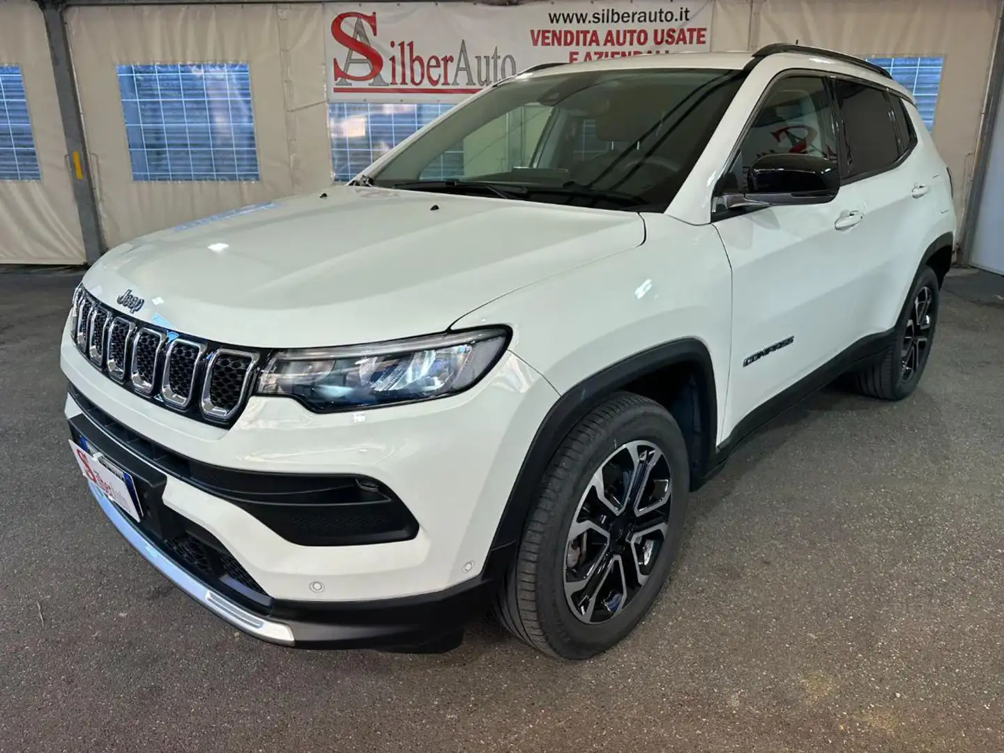 Jeep Compass 1.3 Turbo T4 190 CV PHEV AT6 4xe Limited Blanc - 1