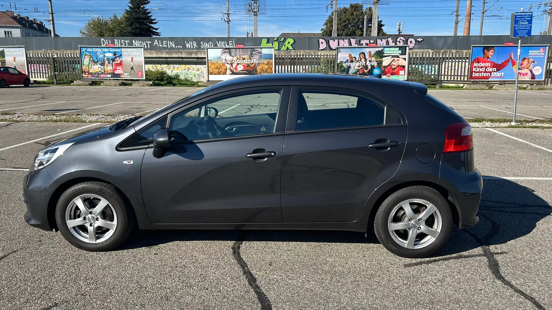 Kia Rio Rio 1,2 MPI Titan Titan Grau - 2