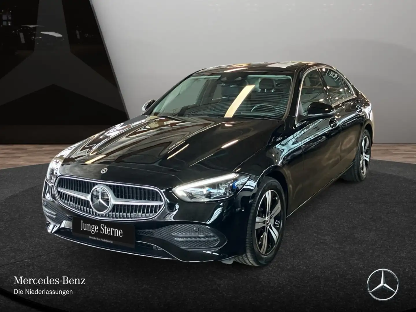 Mercedes-Benz C 300 e AVANTG+KAMERA+KEYLESS+9G Schwarz - 2