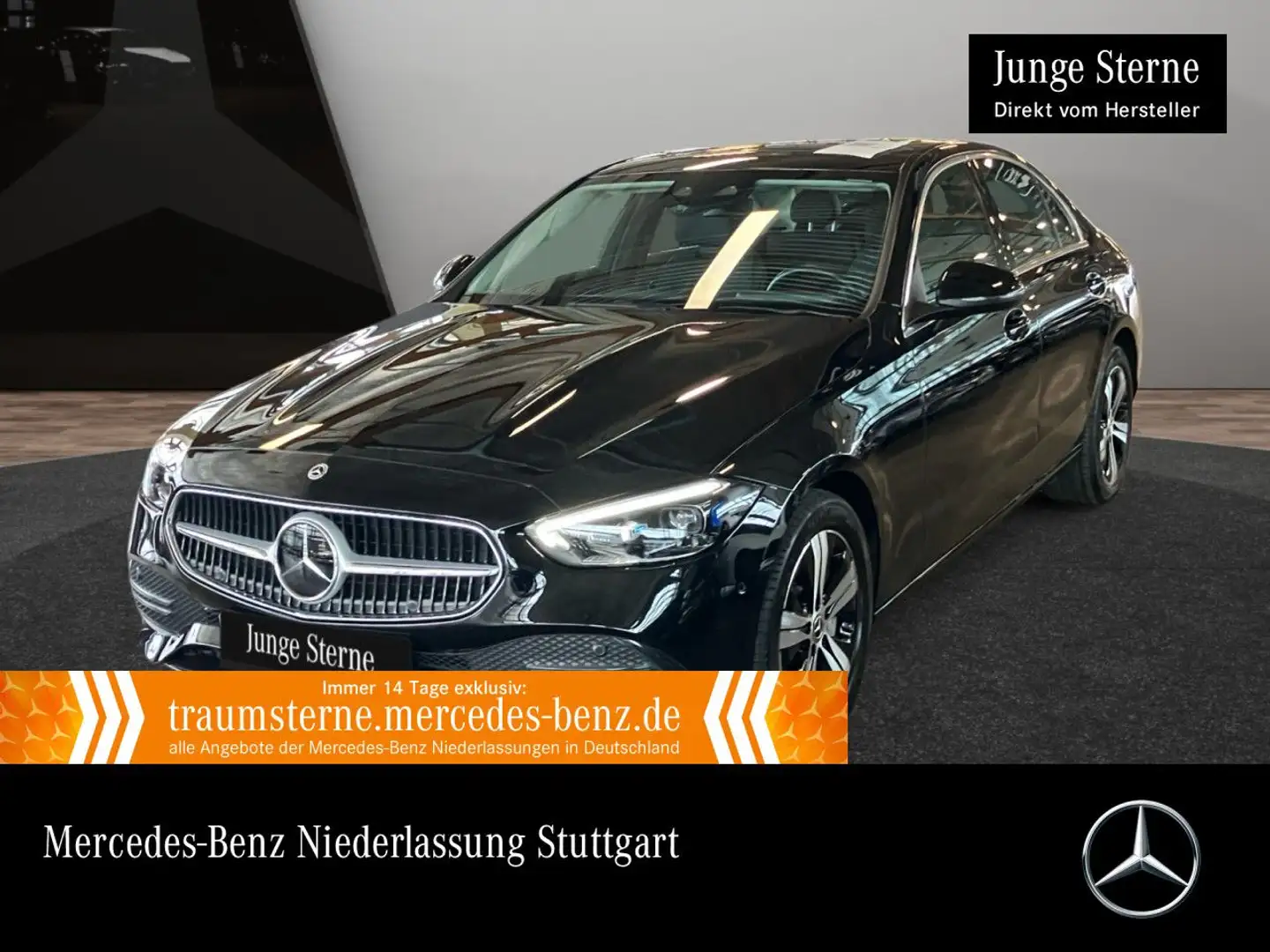 Mercedes-Benz C 300 e AVANTG+KAMERA+KEYLESS+9G Schwarz - 1