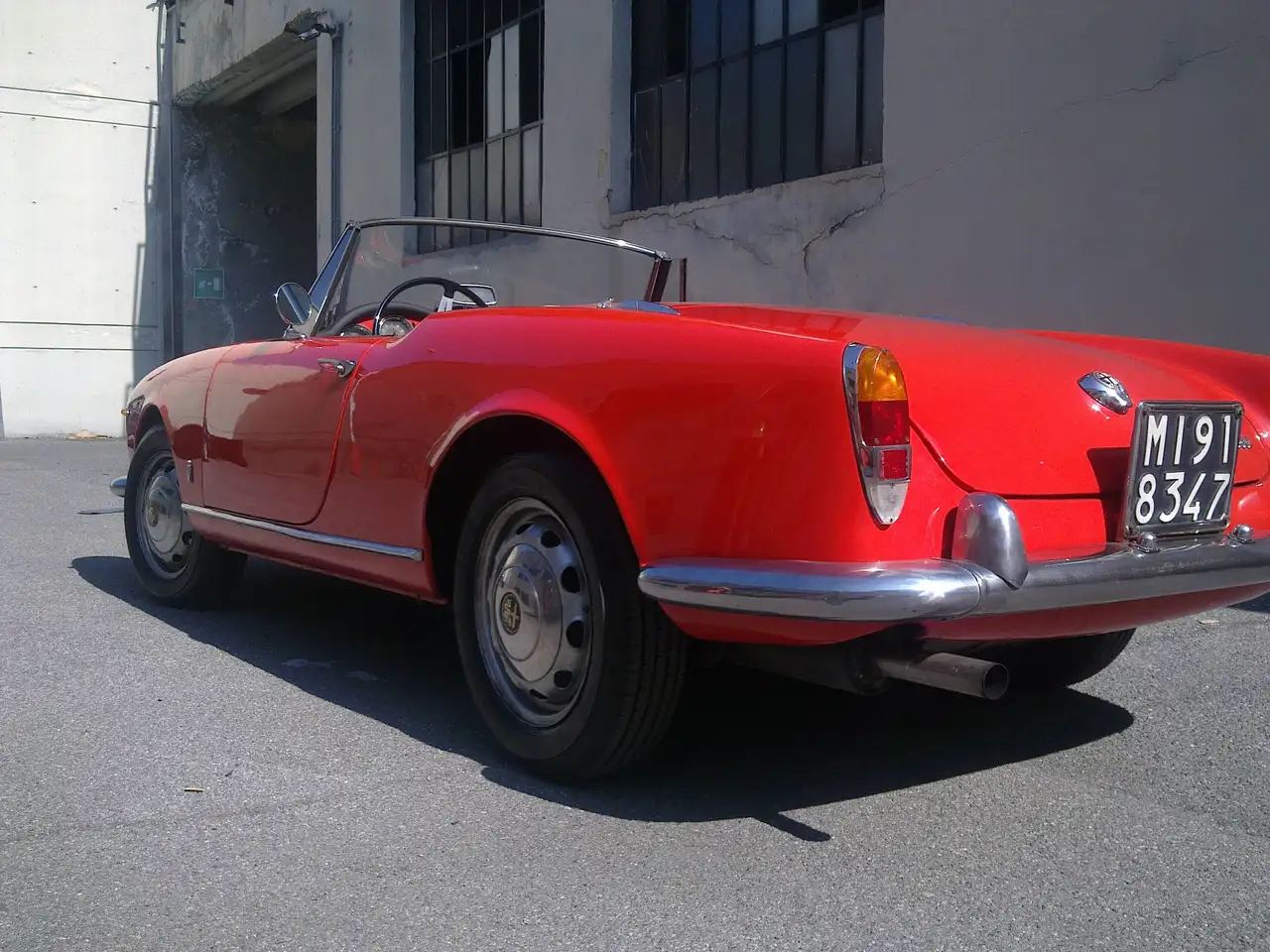 Alfa Romeo Spider Giulia 1600, foto 4