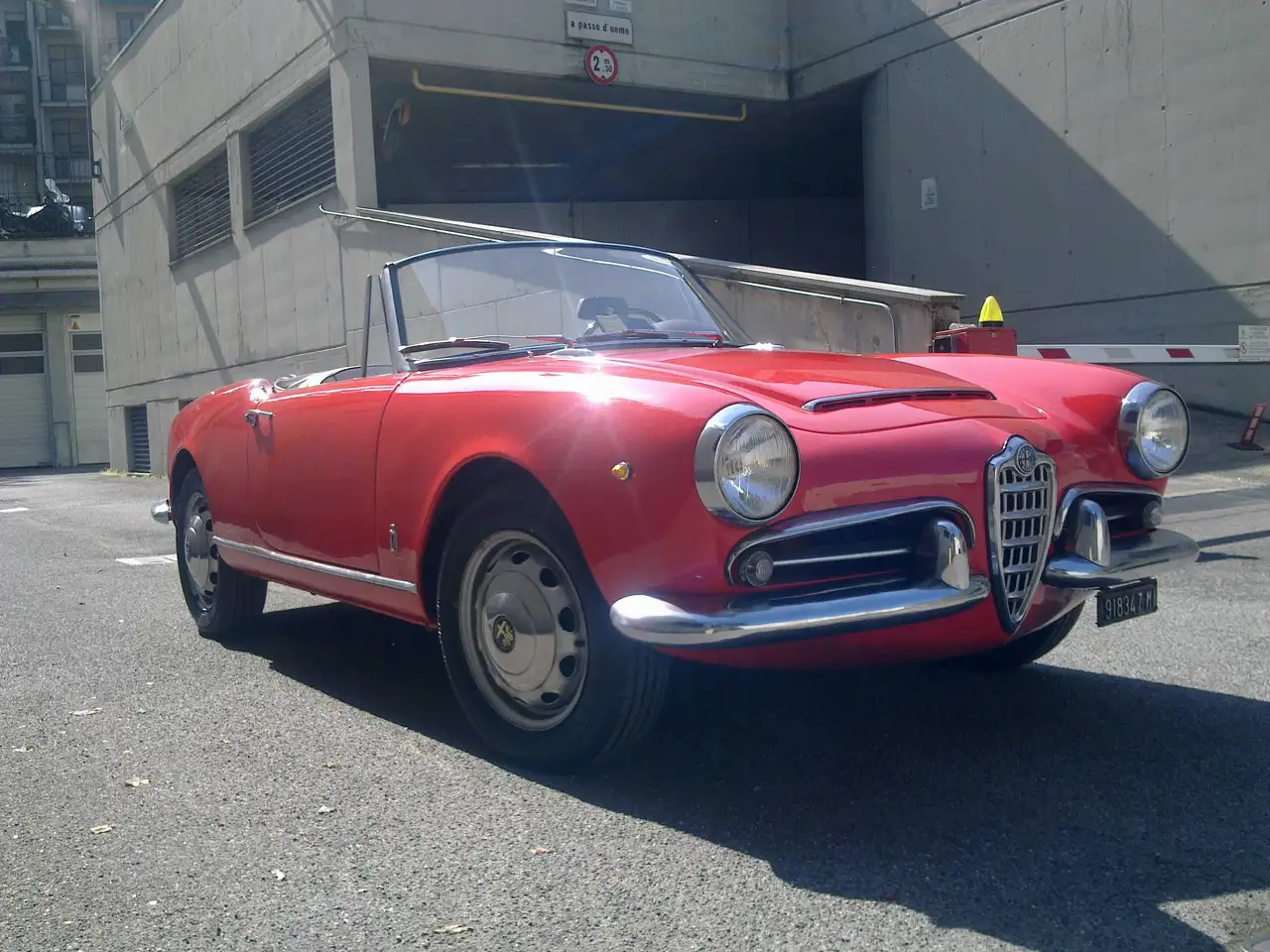 Alfa Romeo Spider Giulia 1600, foto 3