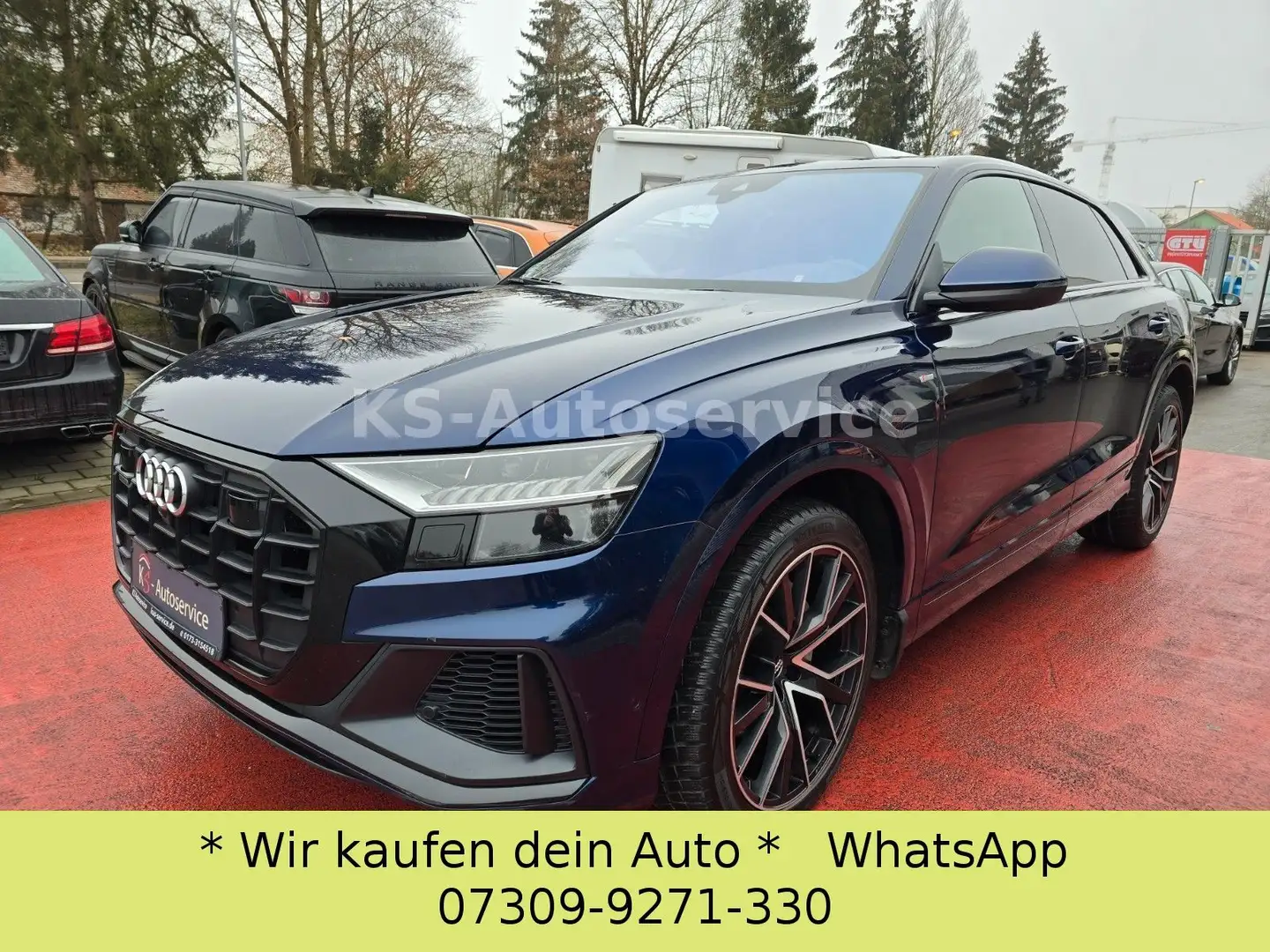Audi Q8 50 TDI quattro Panoramadach/LED Matrix S-Line Azul - 2