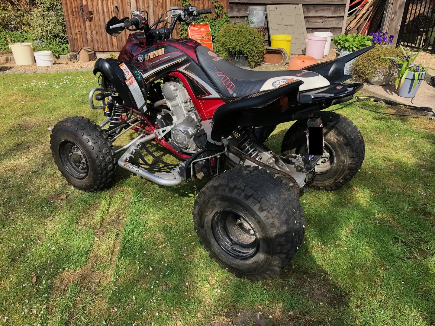 Yamaha Raptor 700 YFM700R Special Edition Чёрный - 1