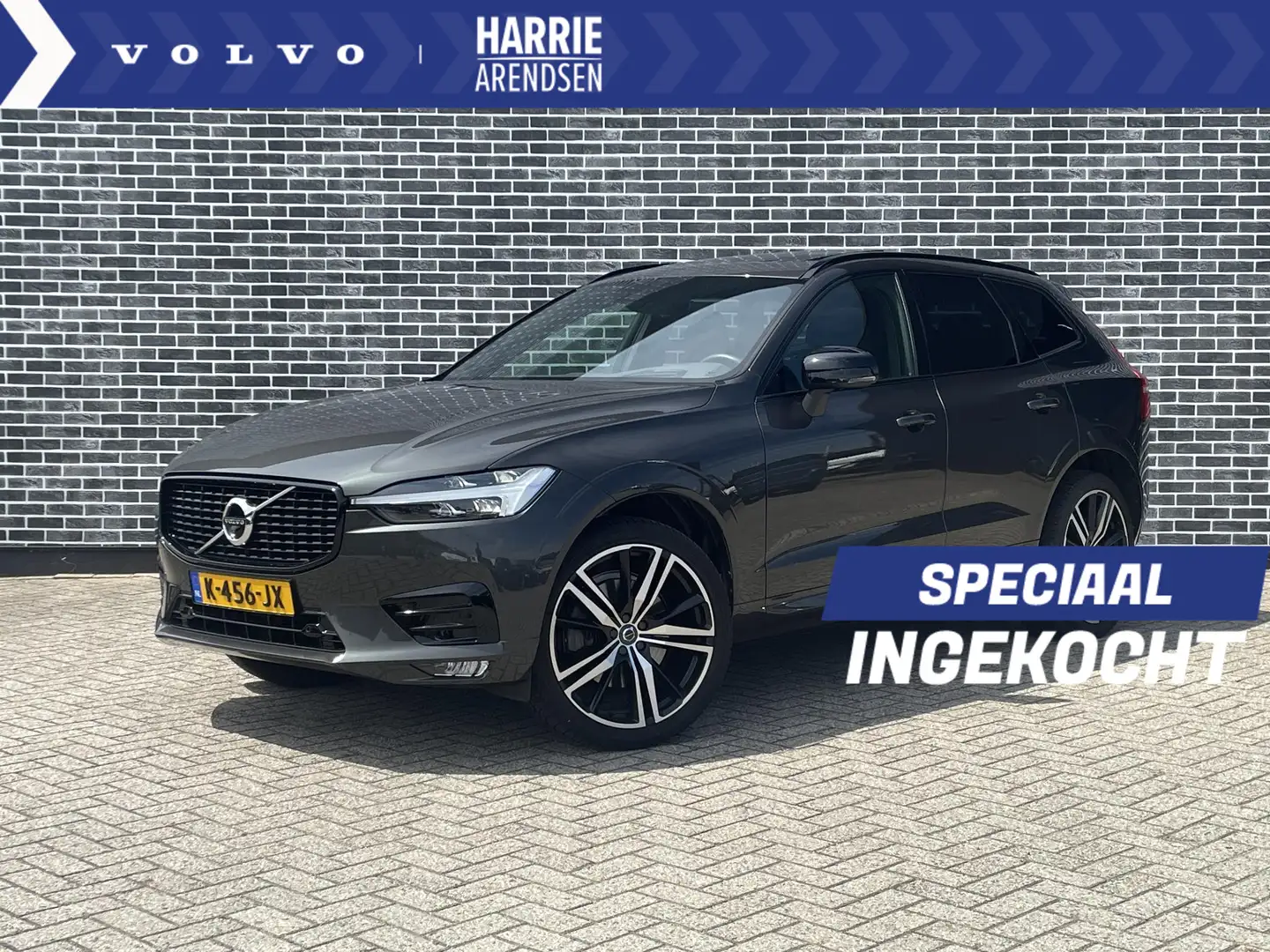 Volvo XC60 2.0 B5 R-Design | Harman kardon audio | Head-up Di Grijs - 1