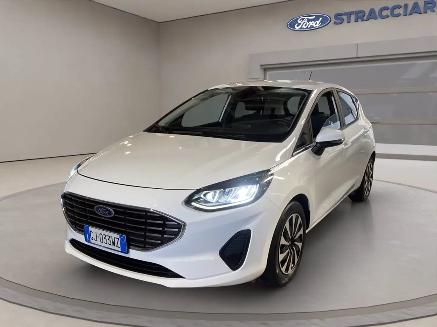 Ford Fiesta 5p 1.0 ecoboost h Titanium 125cv Wit - 1