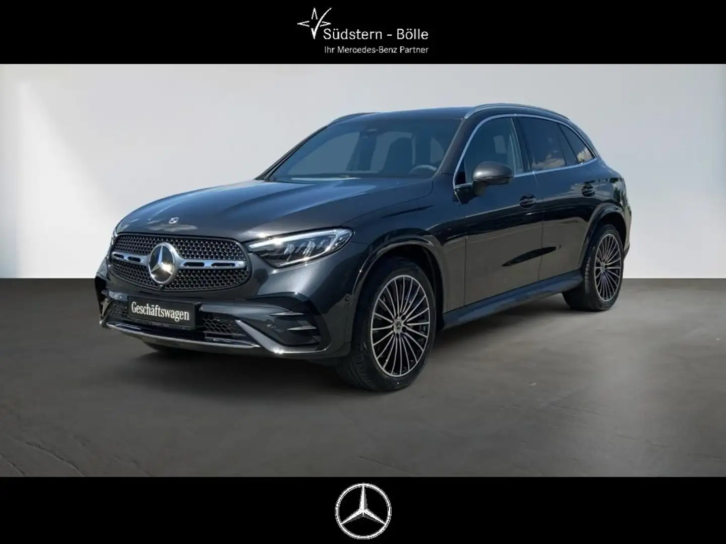 Mercedes-Benz GLC 200 d 4M +AMG+SHZ+MEMORY+NAVI+AMBIENTE+AHK Gris - 1