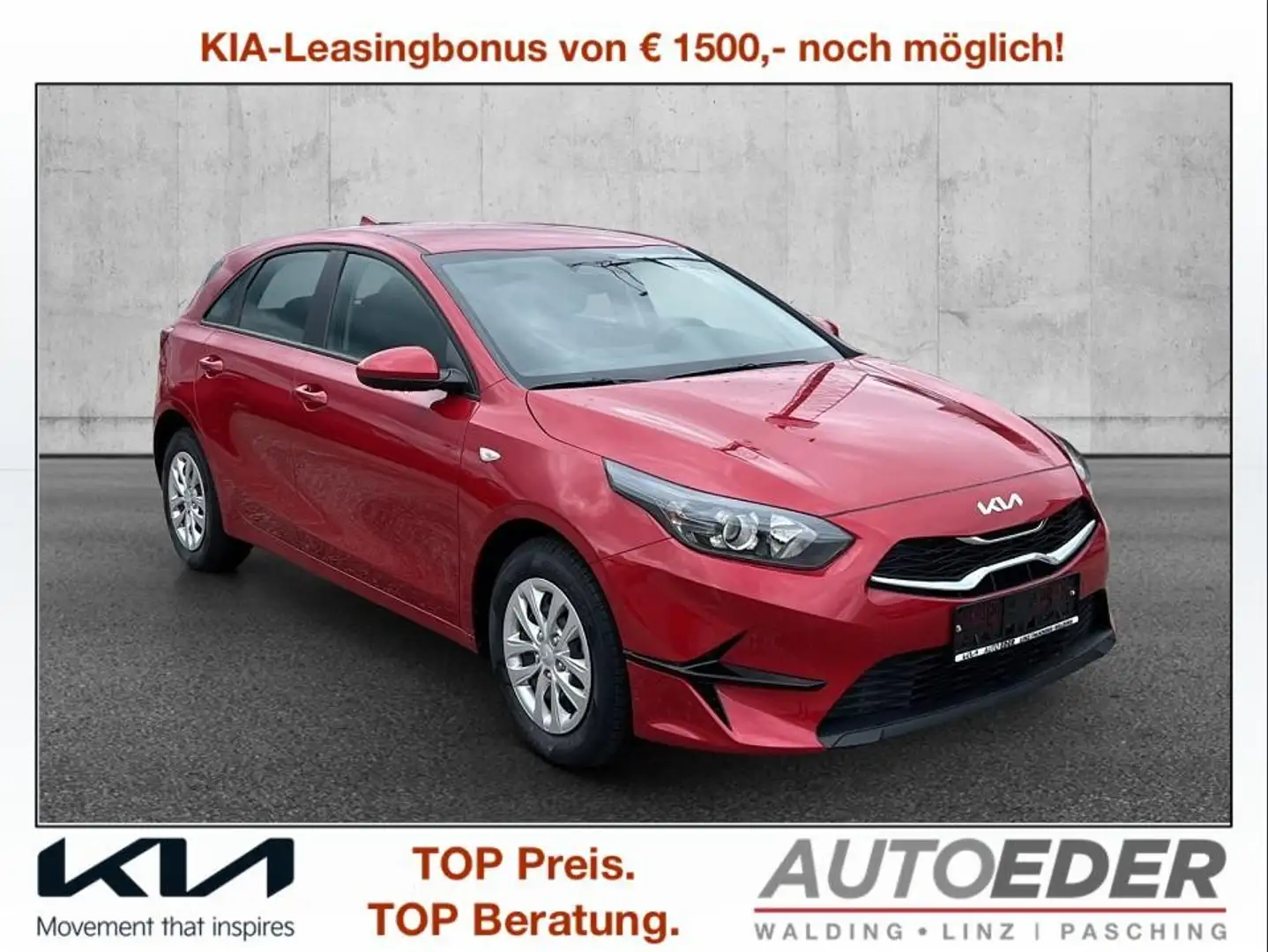 Kia Ceed / cee'd ceed 1,0 T-GDI GPF Titan Rood - 1