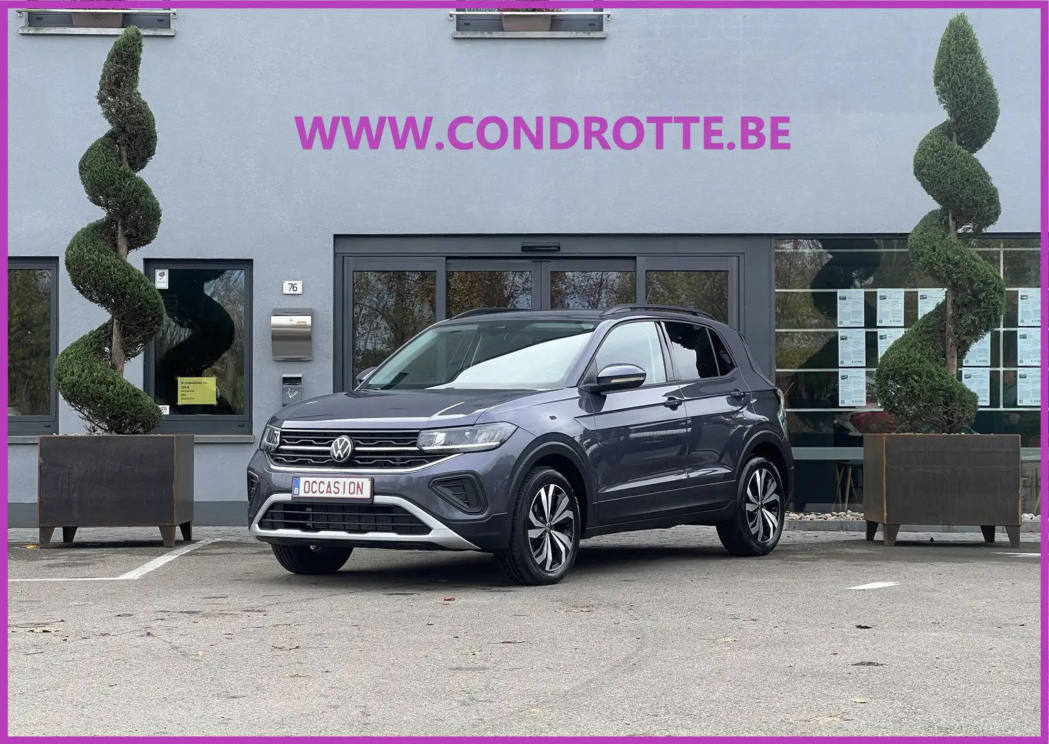 Volkswagen T-Cross 1.0 TSI Life DSG Grijs - 1