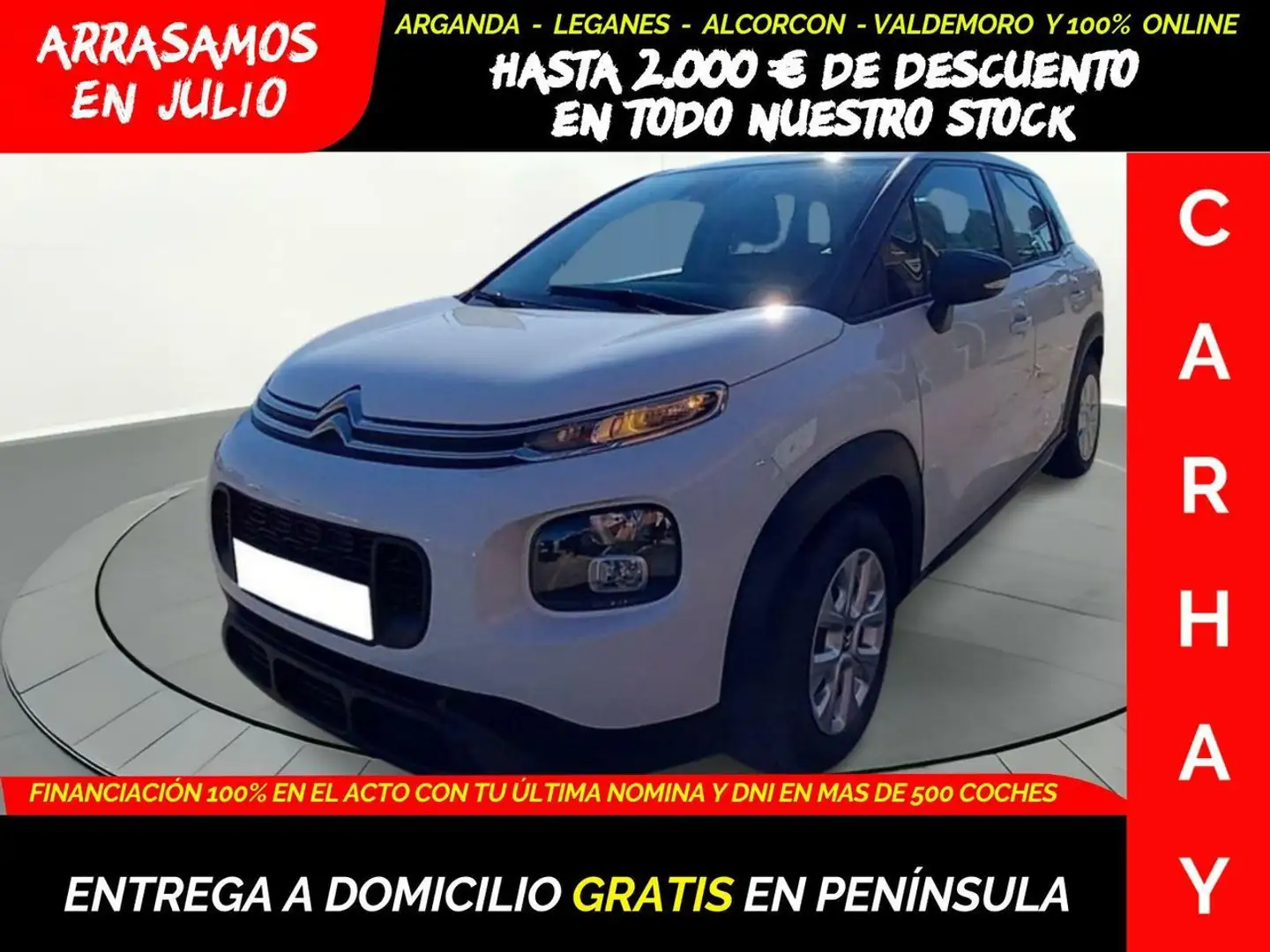 Citroen C3 AIRCROSS LIVE 1.6 BLUEHDI 100 CV MT5 E6 Blanco - 1