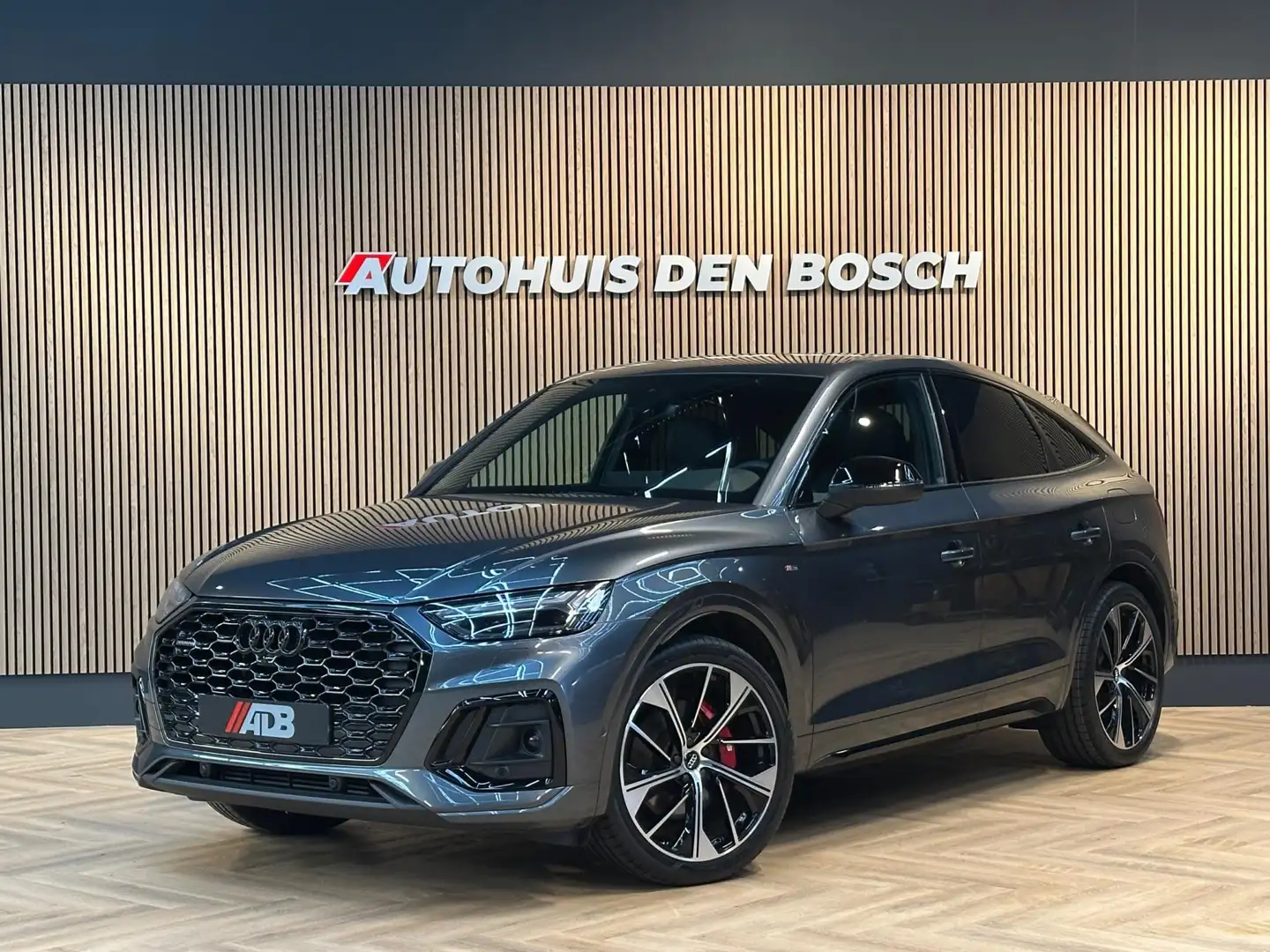 Audi Q5 Sportback 55 TFSI e Quattro S Line 367PK. Lucht - Gris - 1