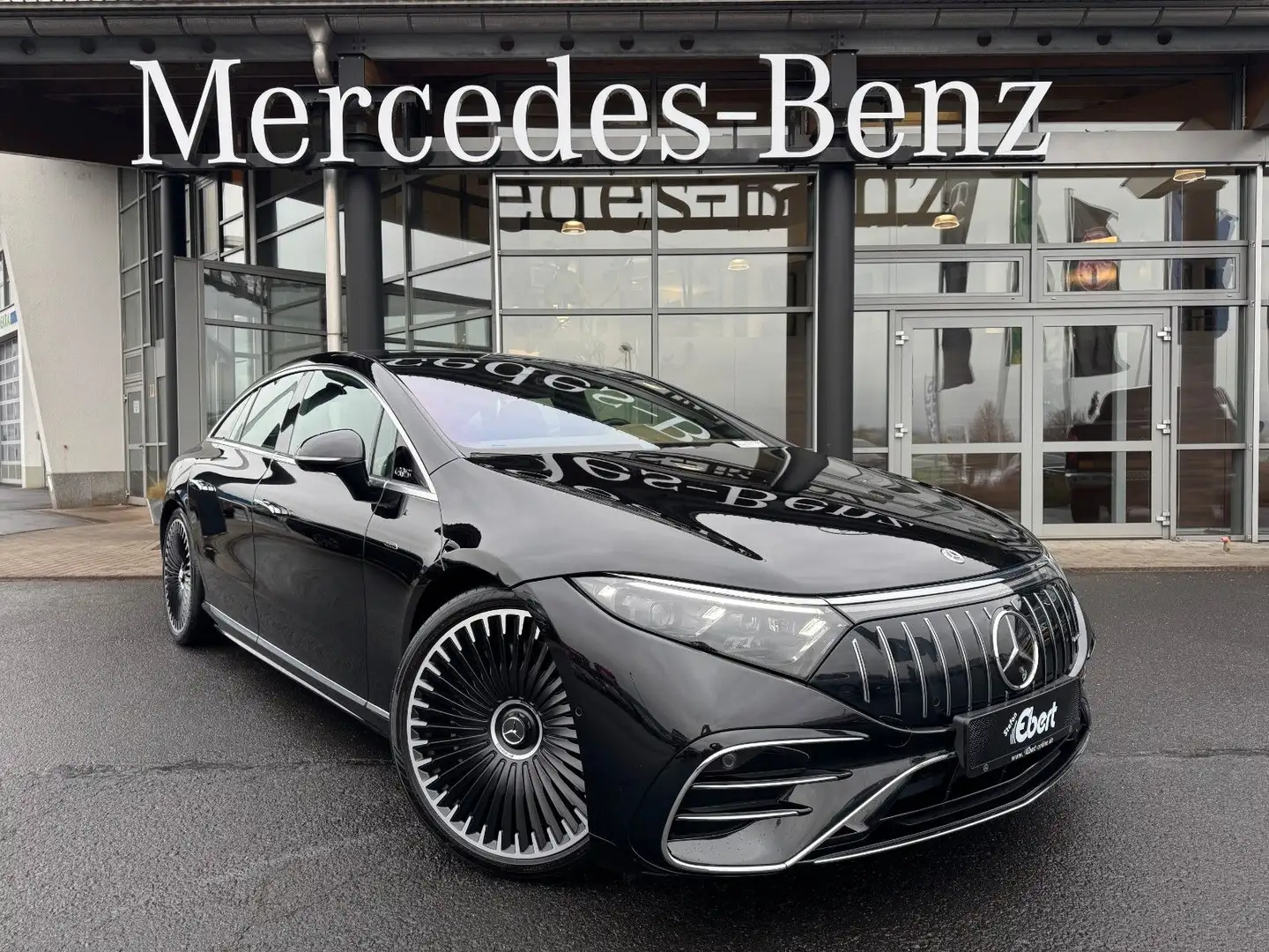 Mercedes-Benz EQS 53 AMG 4M+Hyperscreen+Massage+Pano+AirM+HUD Noir - 1