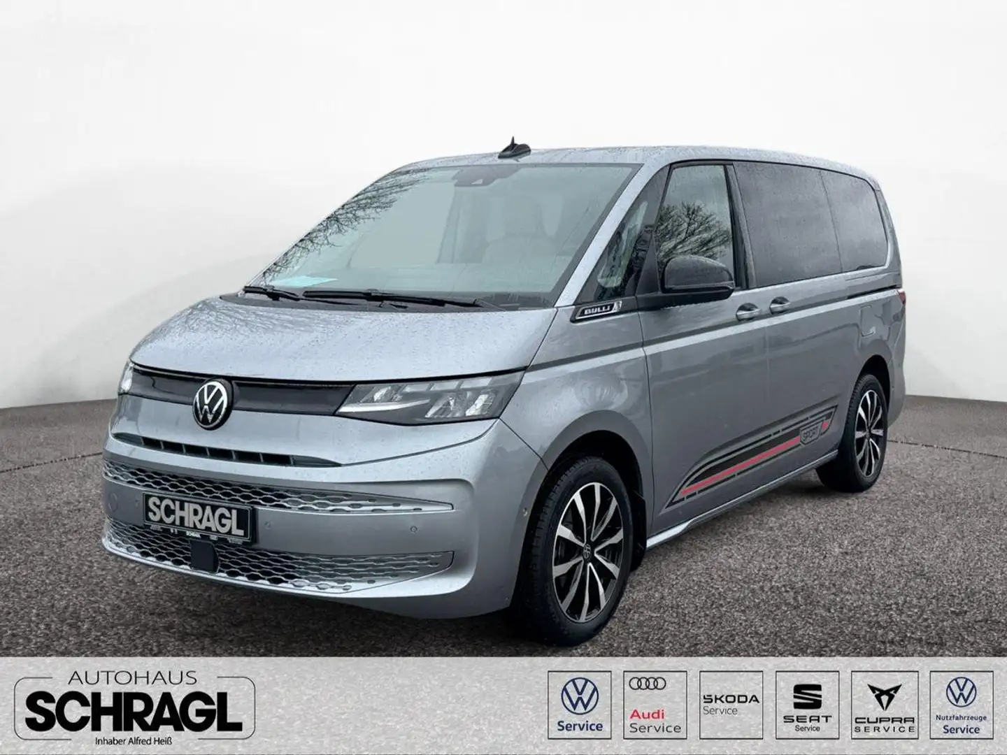 Volkswagen T7 Multivan T7 Multivan 2.0 TDI DSG LANG SPORTLINE+7-SITZER Srebrny - 1