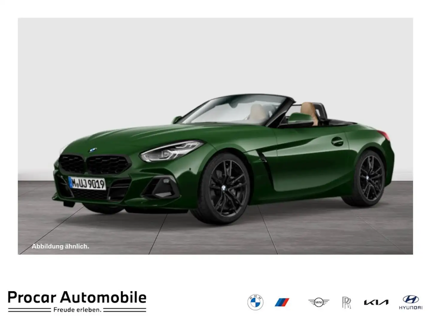 BMW Z4 sDrive20i M Sport RFK NAVI LED Sound Syst. Grün - 1