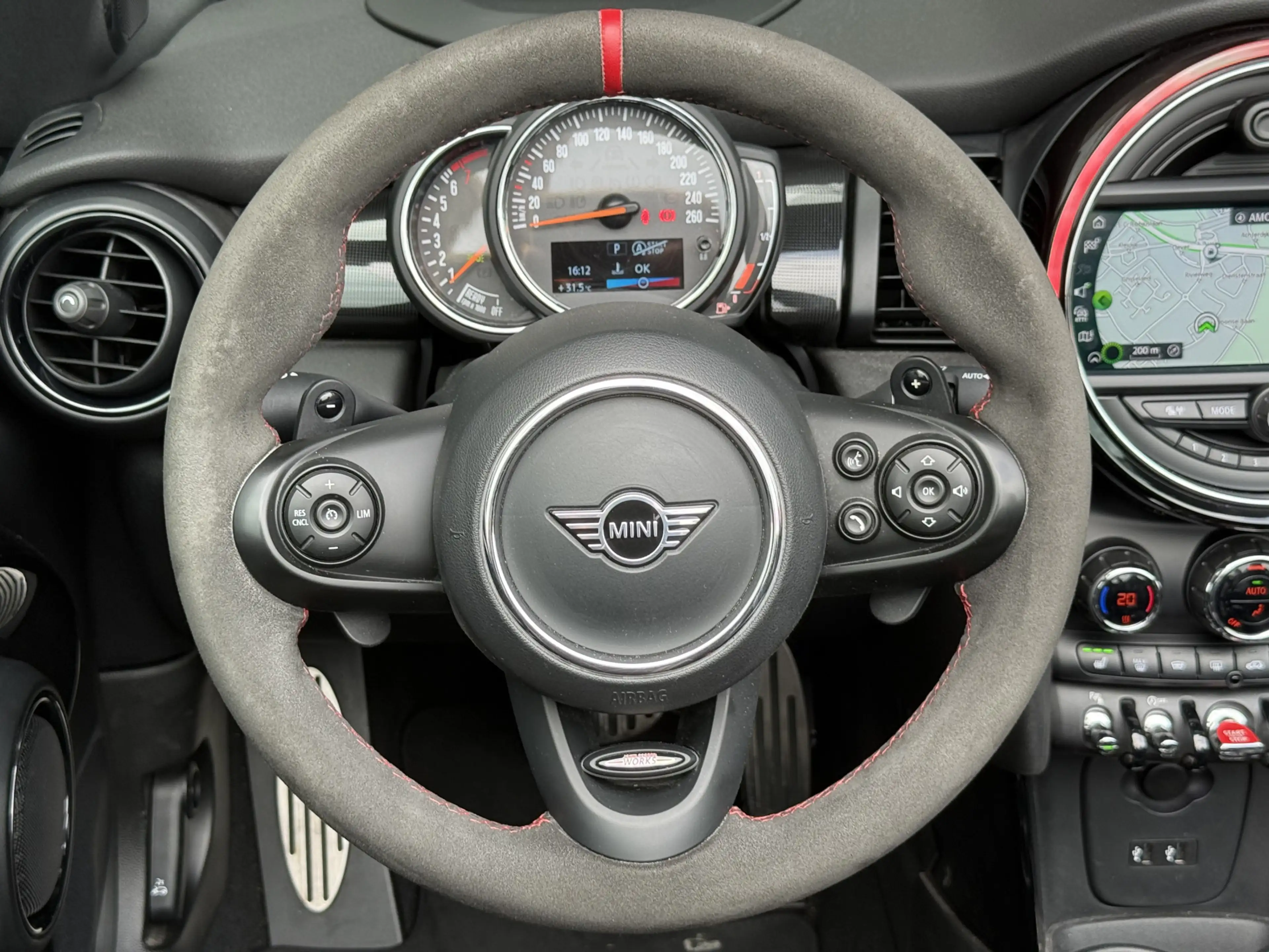 MINI John Cooper Works Cabrio 2.0 S JCW-TRIM HUD, KUIPSTOEL , H&K, — photo 12