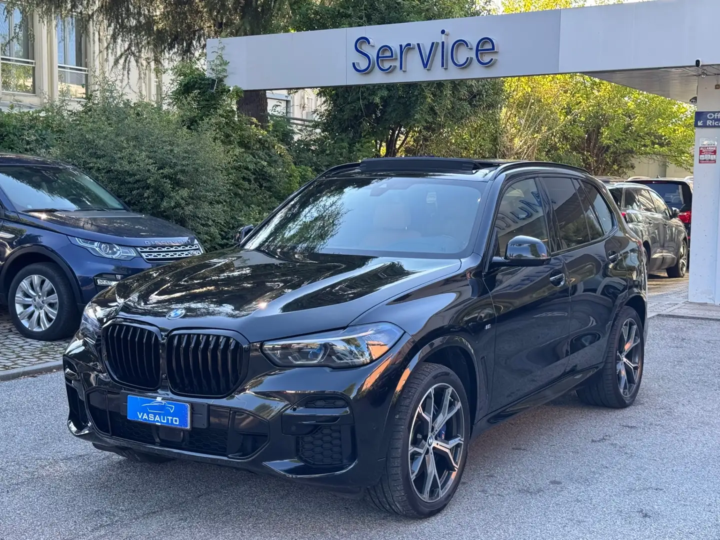 BMW X5 X5 xDrive40d 48V Msport Schwarz - 2
