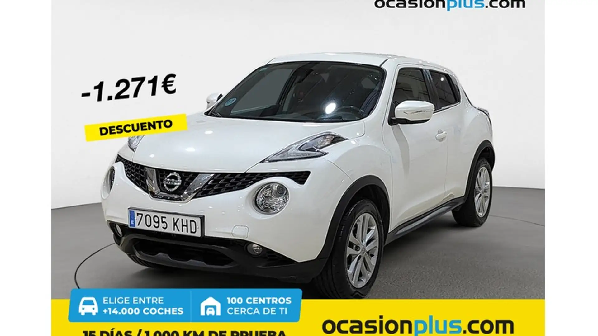 Nissan Juke 1.2 DIG-T N-Connecta 4x2 115 Blanco - 1