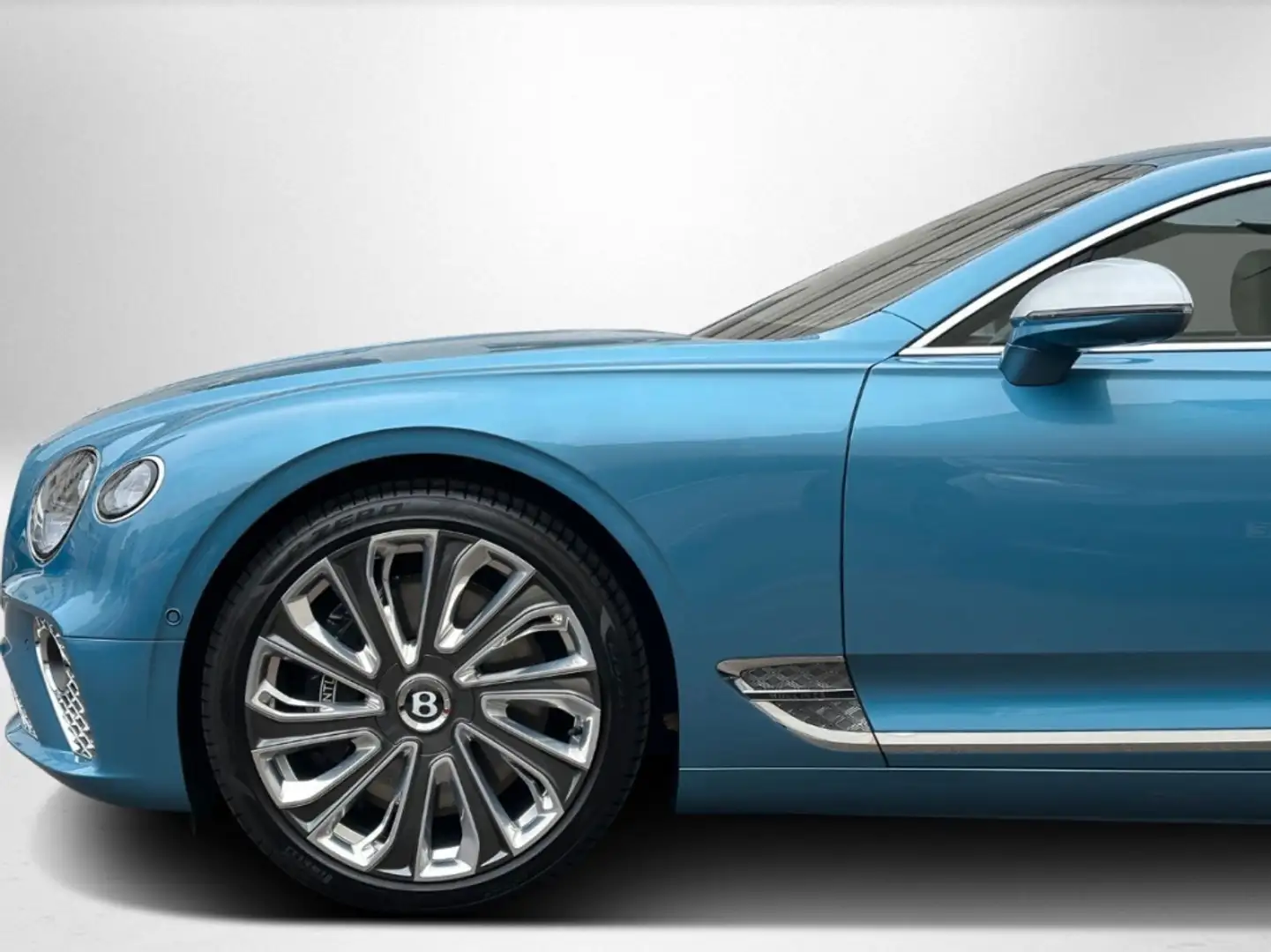 Bentley Continental GT V8 Bleu - 1