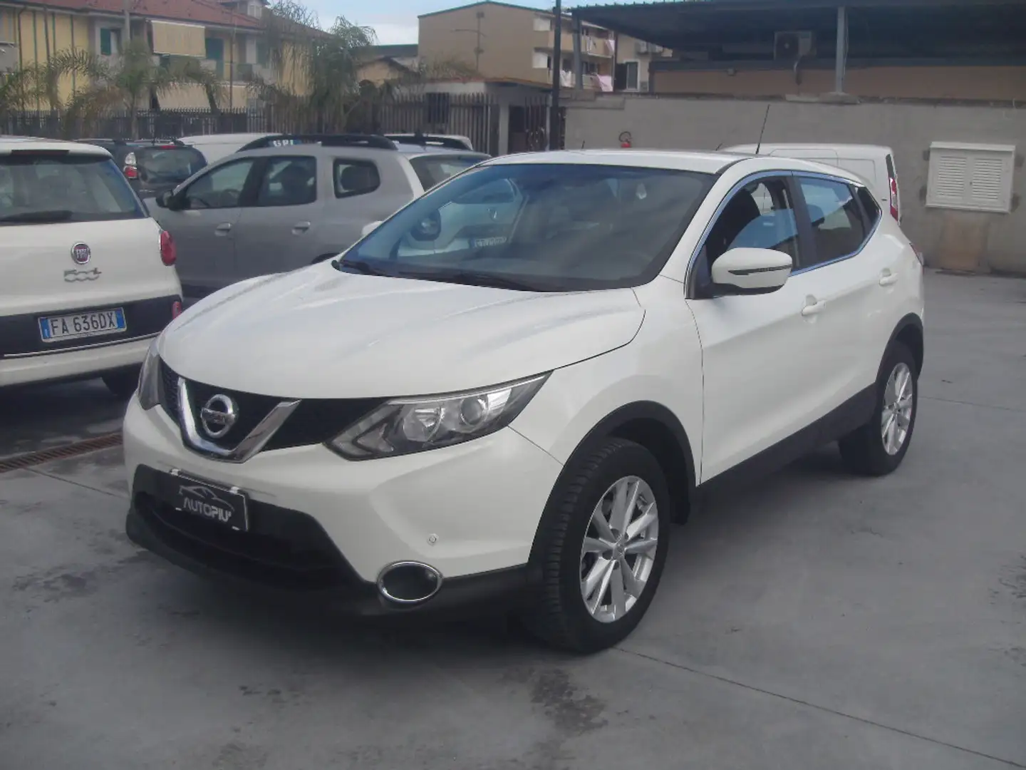 Nissan Qashqai Qashqai II 2014 1.5 dci Acenta 110cv E6 Blanc - 1