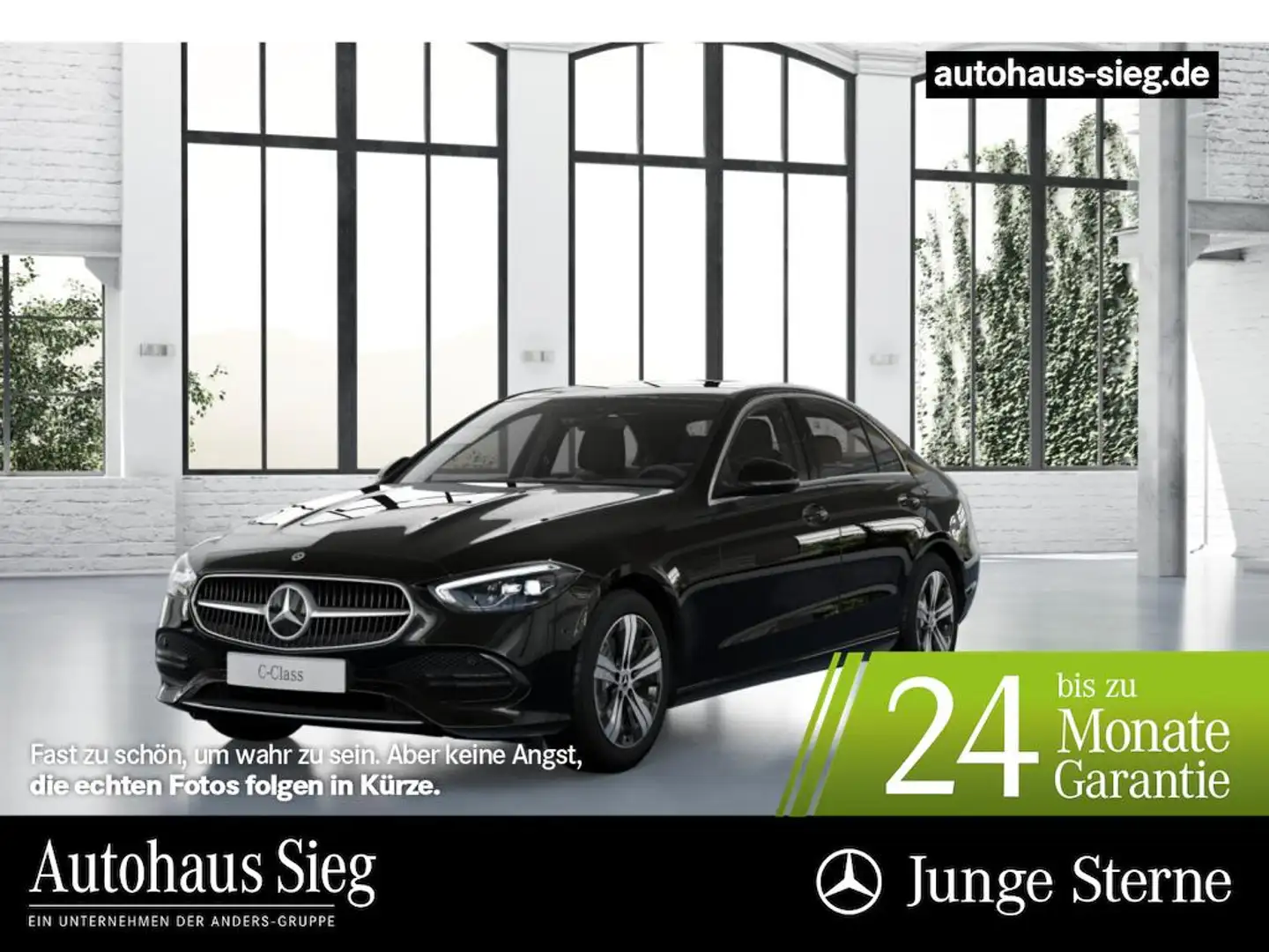 Mercedes-Benz C 180 Avantgarde AdvPLus+MBUX+LED+Kam+SHZ+Memory Schwarz - 1