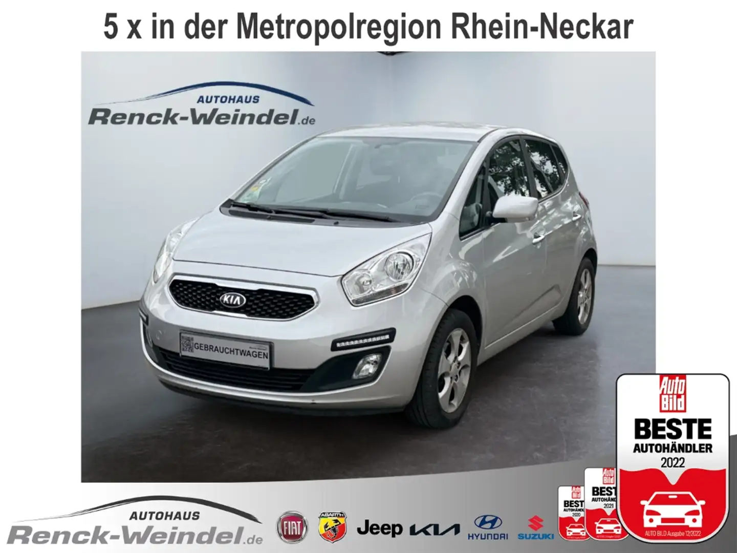 Kia Venga 1.6 FIFA World Cup Edition Navi Klimaautom Rückfah Grau - 1