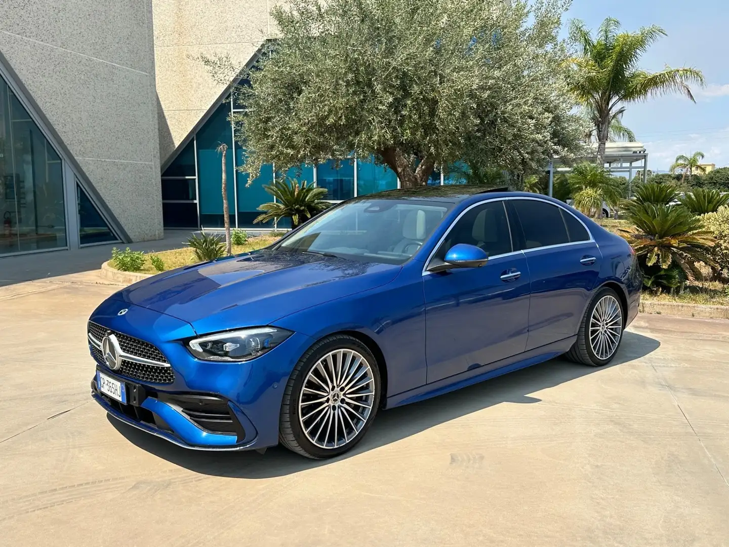 Mercedes-Benz C 220 d mhev AMG Line Premium Plus 197cv auto Blu/Azzurro - 2