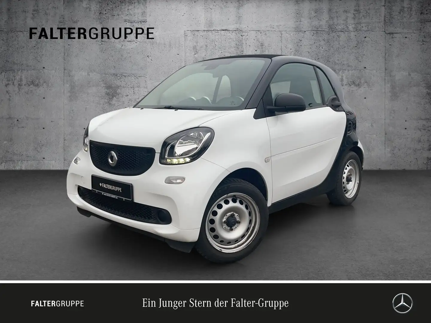 smart forTwo fortwo KLIMAAUTO+COOL&AUDIO+BREMSASS+TEMPOMAT Pure Bianco - 1